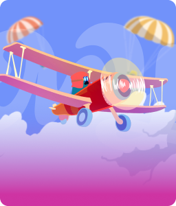Carátula aportada del minijuego AERO.