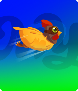 Carátula aportada del minijuego Chicken.
