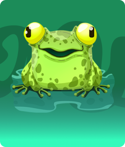 Carátula aportada del minijuego Frog.
